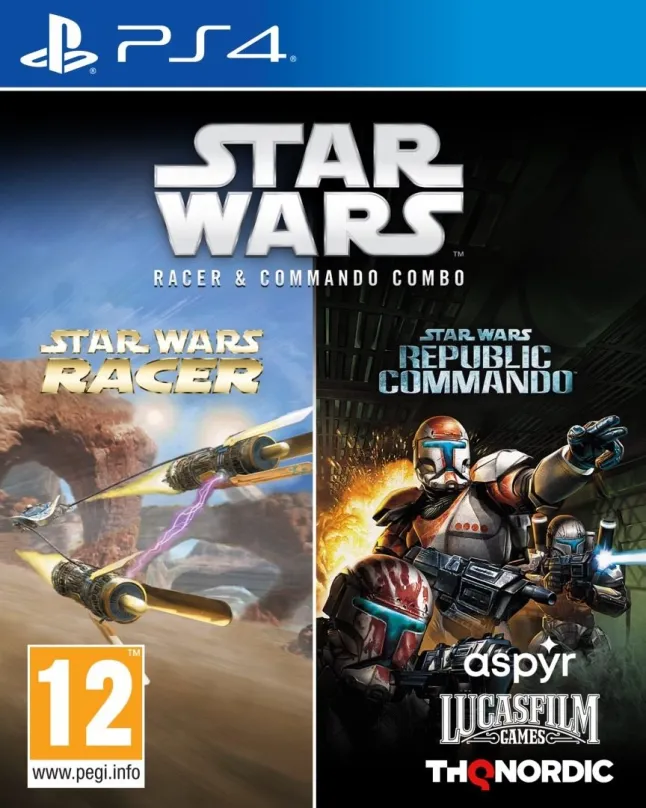 Hra na konzole Star Wars Racer and Commando Combo - PS4
