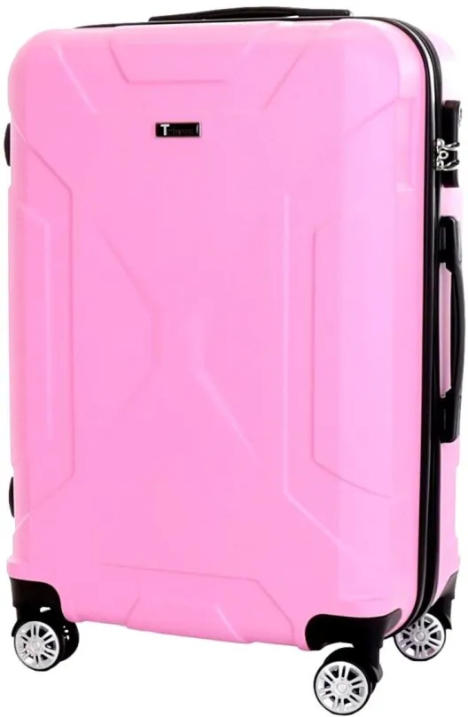 Cestovný kufor T-class® Cestovný kufor VT21121, ružová, L