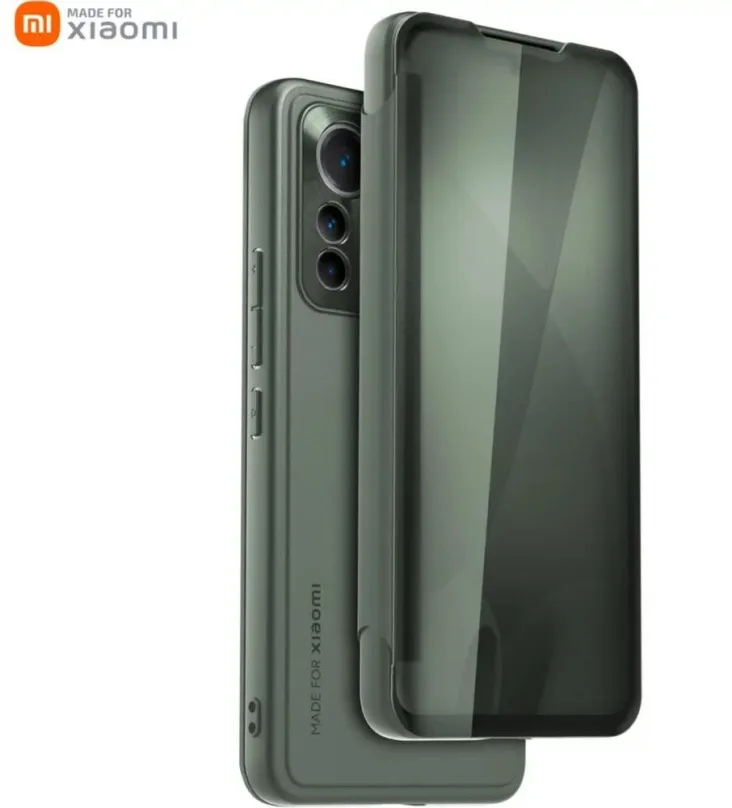 Puzdro na mobil Made for Xiaomi Book View Puzdro pre Xiaomi 12 Lite Green