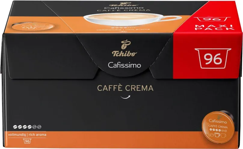 Kávové kapsule Tchibo Cafissimo Caffé Créma Rich Aroma 96ks