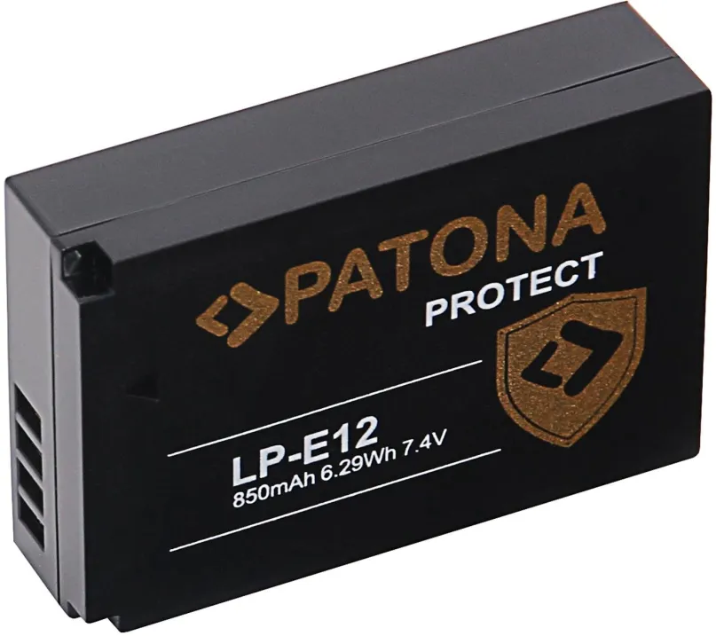 Batéria pre fotoaparát PATONA pre Canon LP-E12 850mAh Li-Ion Protect