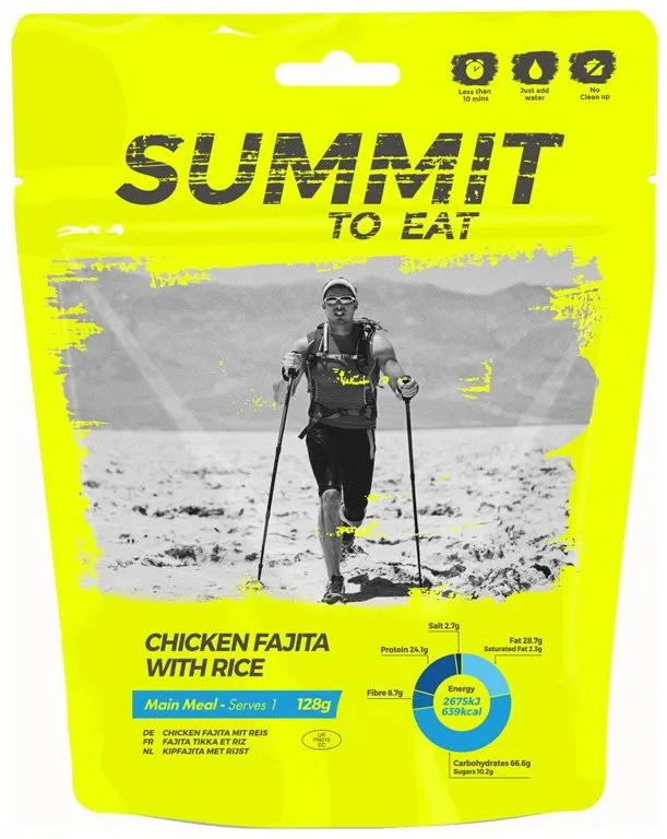 MRE Summit To Eat - Kurča Fajita s ryžou