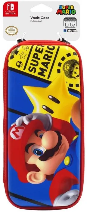 Obal na Nintendo Switch Hori Premium Vault Case - Mario - Nintendo Switch, Lite - mäkký ob