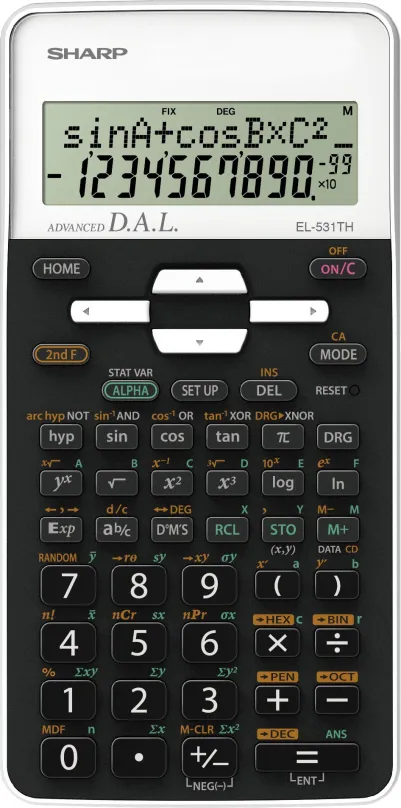 Kalkulačka SHARP EL-531TH