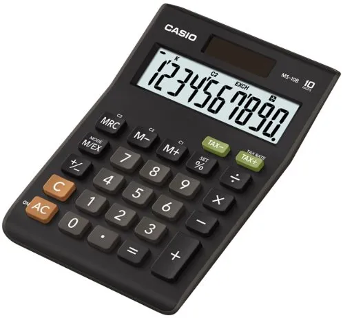 Kalkulačka CASIO MS 10 BS čierna