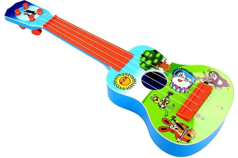 Hudobná hračka Mikro-trading Krtkova gitara 40 cm