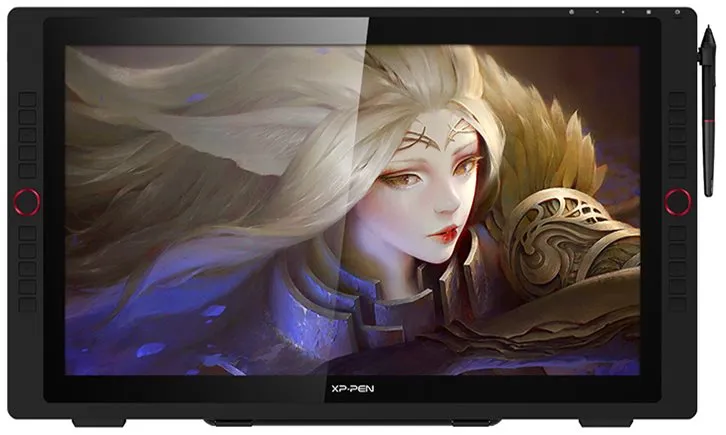 Grafický tablet XPPen Artist 24 Pro, 24" IPS displej, 2560 x 1440, aktívna plocha 526
