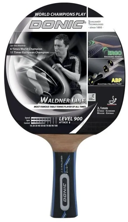 Raketa na stolný tenis Donic Waldner 900, Konkávne (FL)