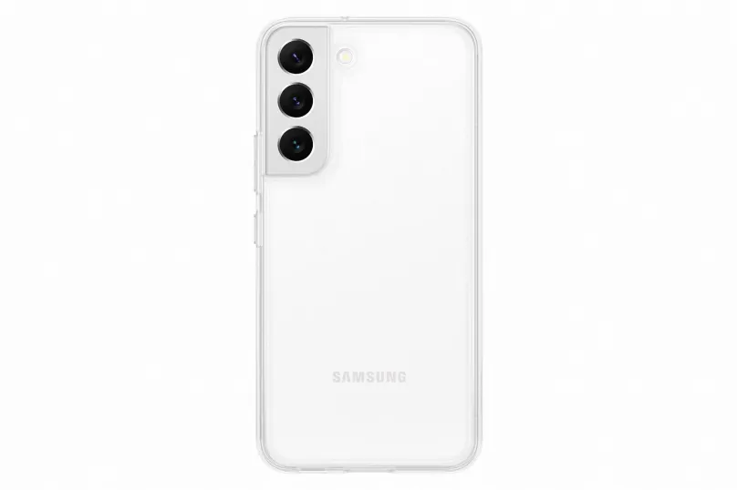 Kryt na mobil Samsung Galaxy S22 5G Priehľadný zadný kryt priehľadný