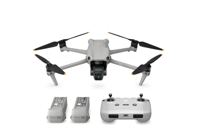 Dron DJI Air 3 Fly More Combo (DJI RC-N2), s kamerou - 4K rozlíšenie videa, maximálna rozl
