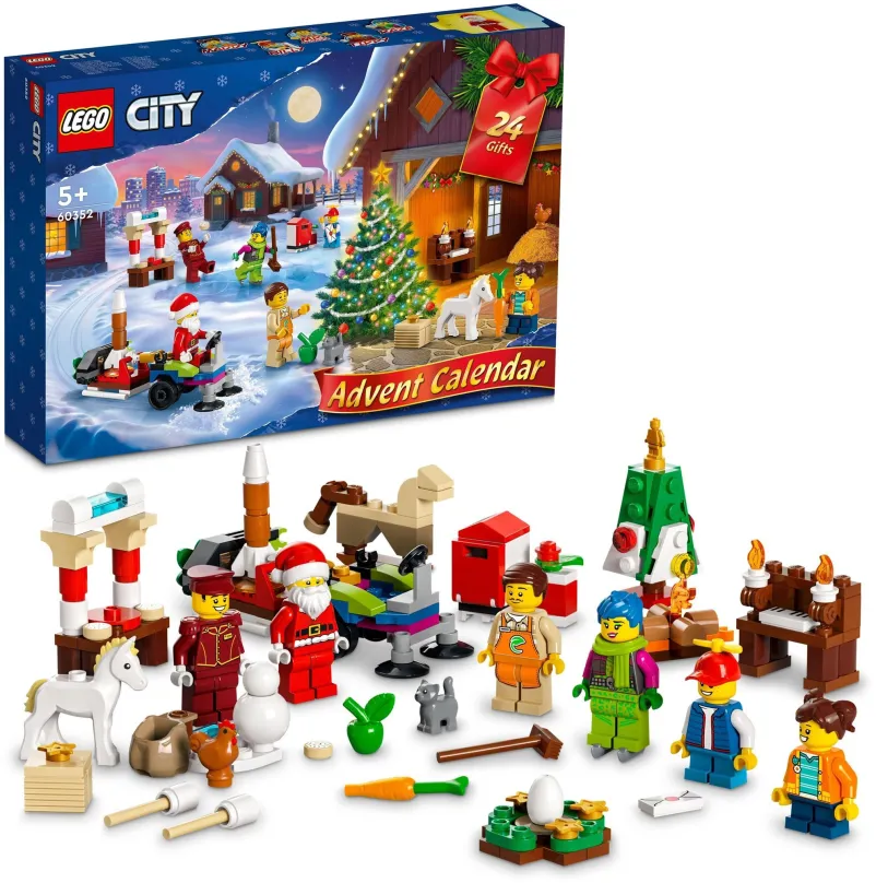 Adventný kalendár LEGO® City 60352 Adventný kalendár LEGO® City