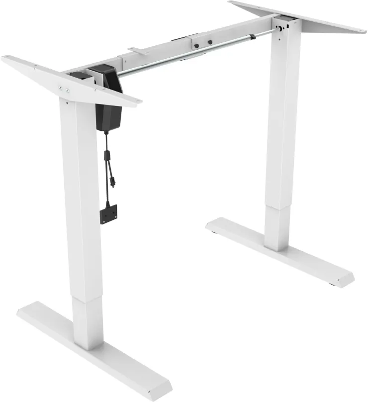 Výškovo nastaviteľný stôl AlzaErgo Table ET2.1 biely