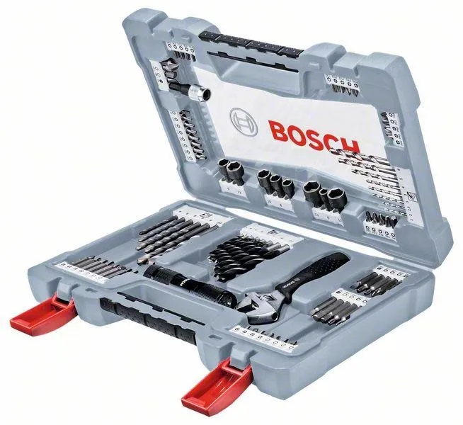 Súprava bitov Bosch 91dielna sada vŕtacích a skrutkovacích bitov Premium X-Line 2.608.P00.235