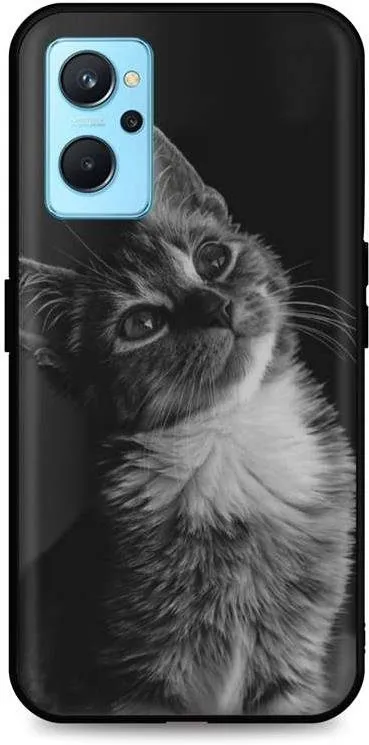 Kryt na mobil TopQ Kryt Realme 9i silikón Cute Cat 71169