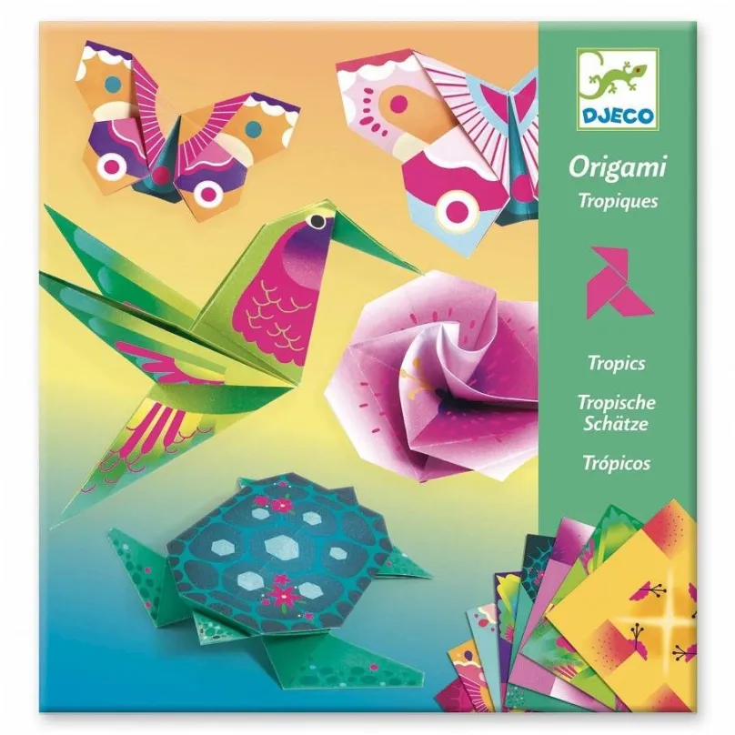 Origami Origami neónové Trópy