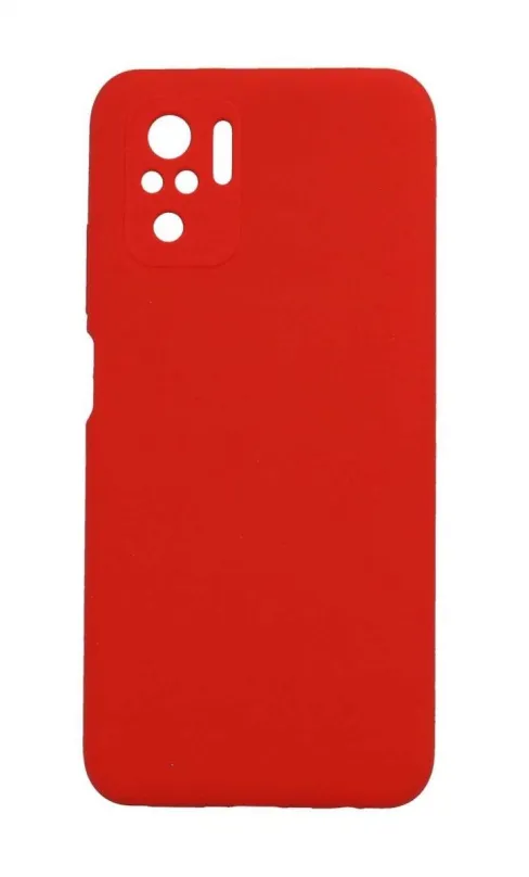 Puzdro na mobil TopQ Kryt Essential Xiaomi Redmi Note 10 červený 92328