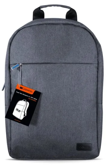 CANYON BP-4 ultra tenký minimalisctický batoh pre 15,6'' notebook, šedo-modrá