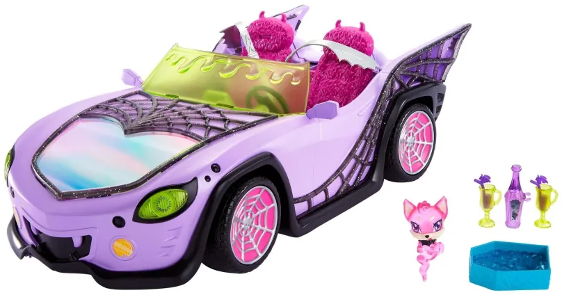 Auto pre bábiky Monster High Monstrkára