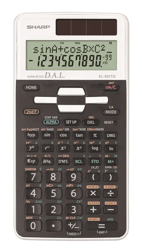 Kalkulačka SHARP EL-531TG biela