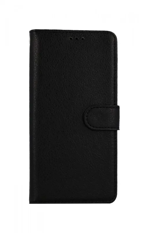 Puzdro na mobil TopQ Samsung A02s knižkové čierne s prackou 56503