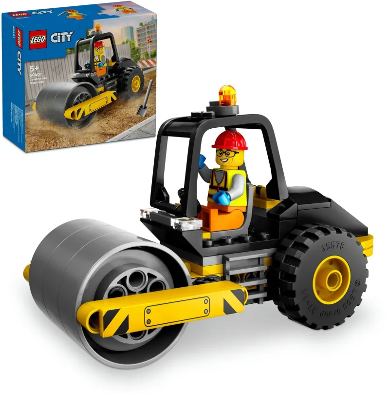 LEGO stavebnica LEGO® City 60401 Stavebný parný valec