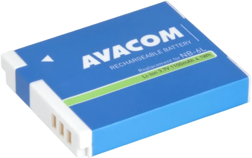 Batéria pre fotoaparát Avacom za Canon NB-6L Li-Ion 3.7V 1100mAh 4.1Wh