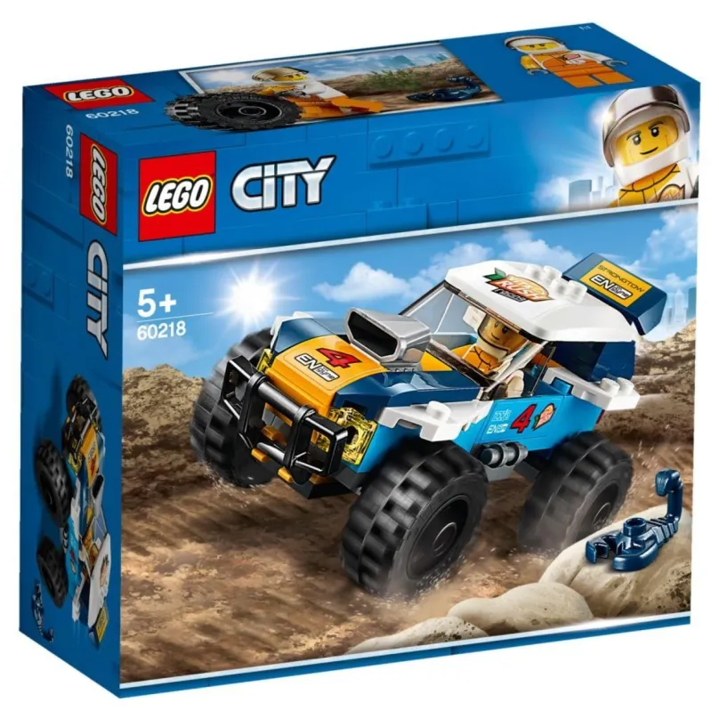 Stavebnice LEGO City 60218 Púštna rally závodiak