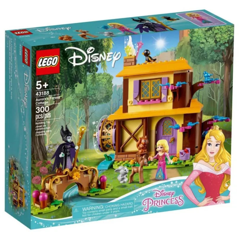 LEGO stavebnice LEGO Disney Princess 43188 Šípková Ruženka a lesné chalúpka