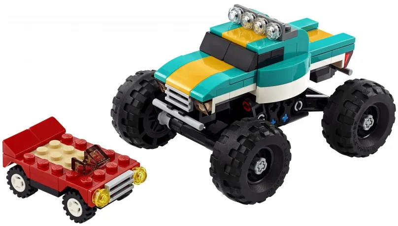 LEGO stavebnica LEGO Creator 31101 Monster truck, pre deti, vhodné od 7 rokov, téma: Autá,