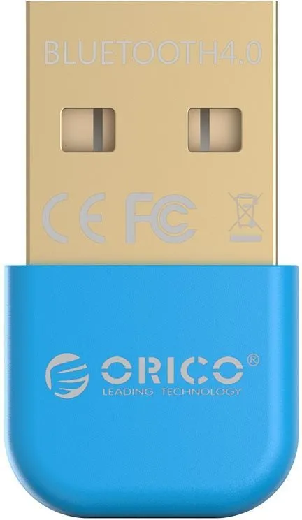 Bluetooth adaptér ORICO BTA-403 modrý, externý, Bluetooth 4.0 a USB, pripojenie USB 2.0, r