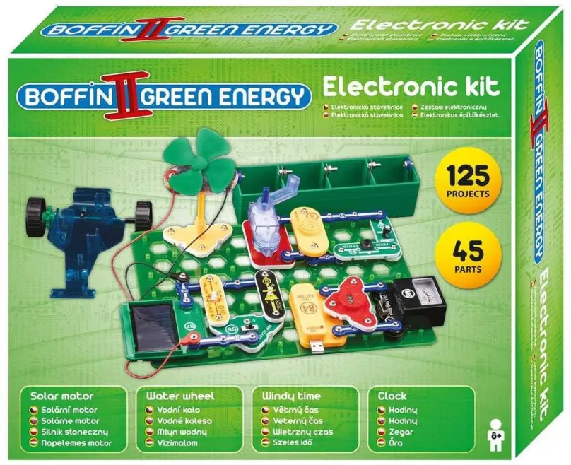 Stavebnica Boffin II Zelená Energia