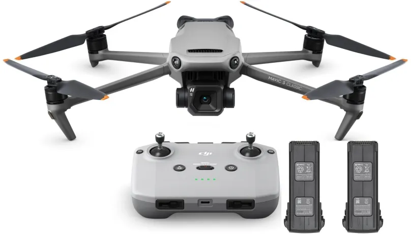 Dron DJI Mavic 3 Classic Fly More Combo, s kamerou - rozlíšenie videa 5,1K (5120 x 2700),