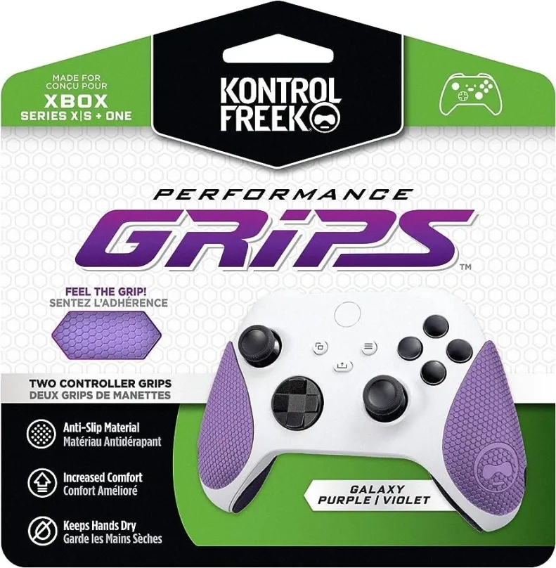 Gripy na ovládač KontrolFreek Original Grips XBX Purple