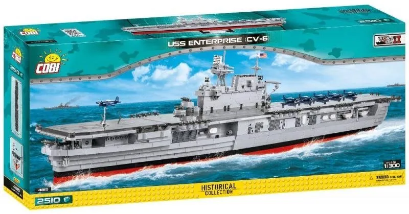 Stavebnica Cobi USS Enterprise CV-6