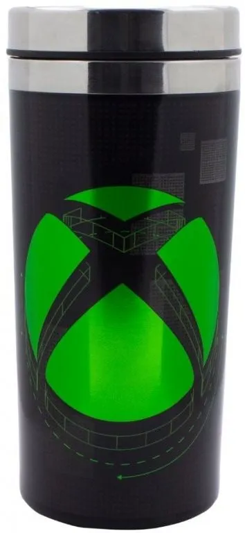 Termohrnček Xbox - Logo - nerezový cestovný hrnček