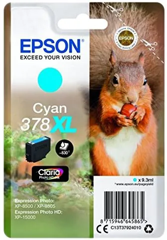 Cartridge Epson T3792 č.378XL azúrová