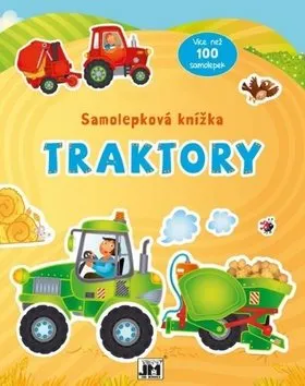 Samolepky Samolepková knižka Traktory