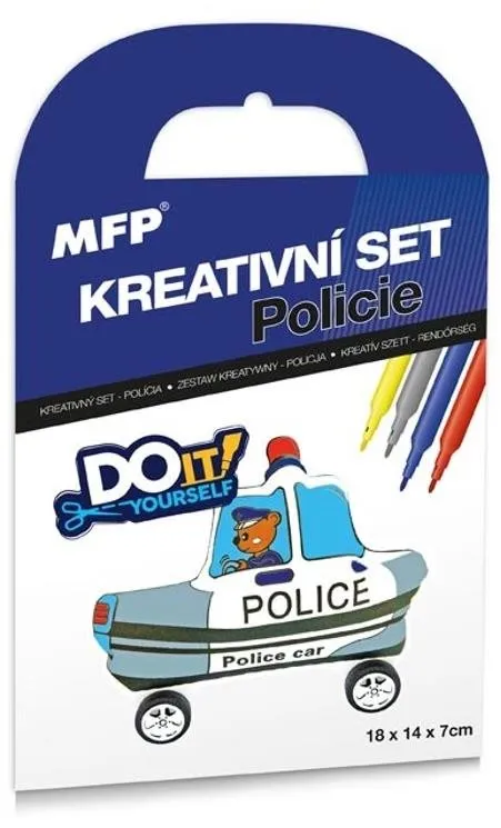 Kreatívna súprava Kreatívny set Polícia