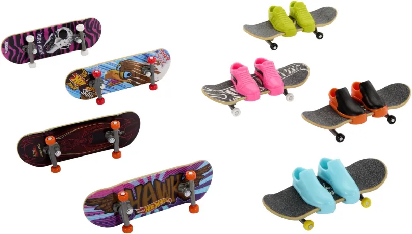 Fingerboard Hot Wheels Skates Fingerboard 8 ks a topánky