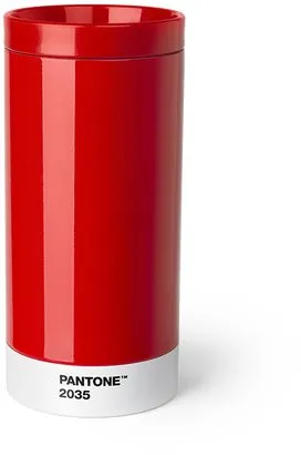Fľaša na pitie PANTONE To Go Cup - Red 2035, 430 ml