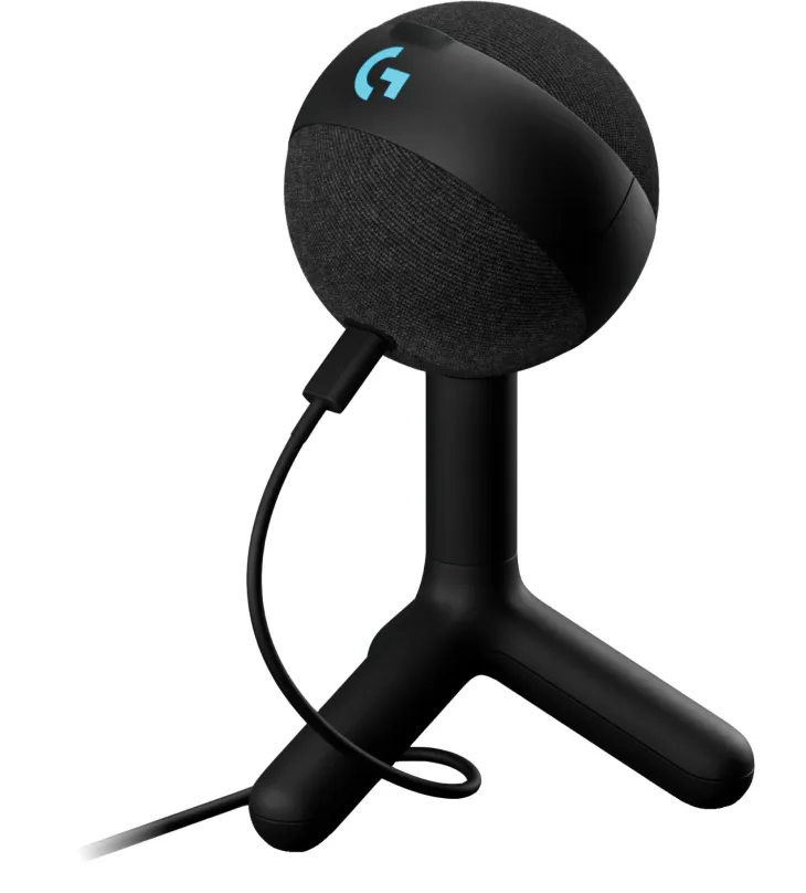 Mikrofón Logitech G Blue Yeti Orb RGB, black