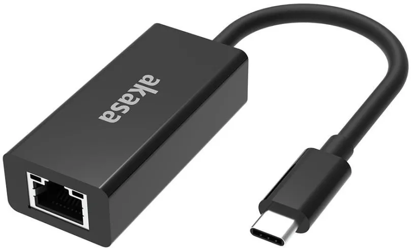 Replikátor portov AKASA - USB Type-C do 2.5G Ethernet Adapter / AK-CBCA29-18BK