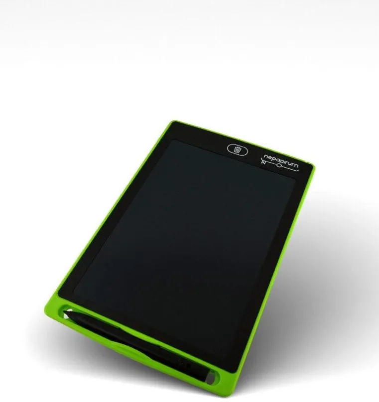Digitálny zápisník Nepapirum 8,5“ LCD písacia tabuľka - Zelená