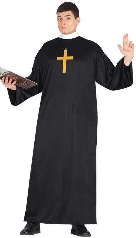 Kostým Kostým Kňaz - Mních - vel. L (52-54)