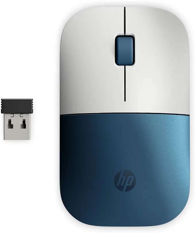 Myš HP Wireless Mouse Z3700 Forest, bezdrôtová, optická, 1200DPI, 3 tlačidlá, bezdrôtový U