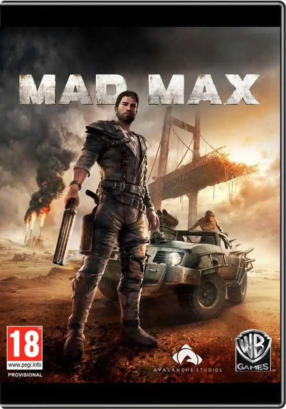 Hra na PC Mad Max, elektronická licencia, kľúč pre Steam, žáner: akčné a RPG,