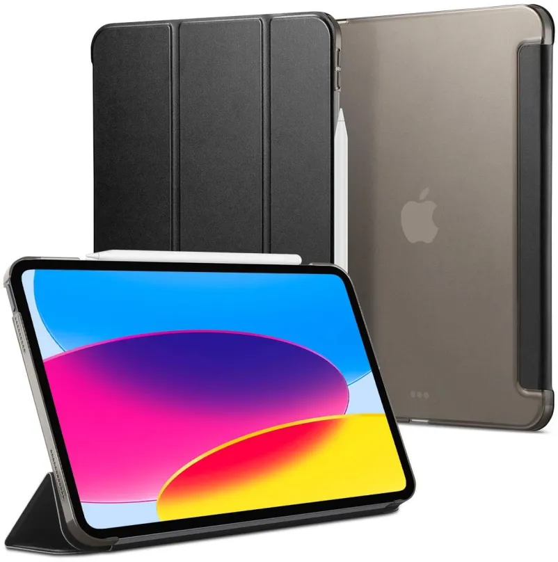 Púzdro na tablet Spigen Smart Fold Black iPad 10.9" 2022
