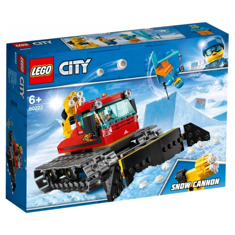LEGO stavebnice LEGO City 60222 Rolba, pre deti, vhodné od 6 rokov, téma: Vozidlá a Náklad