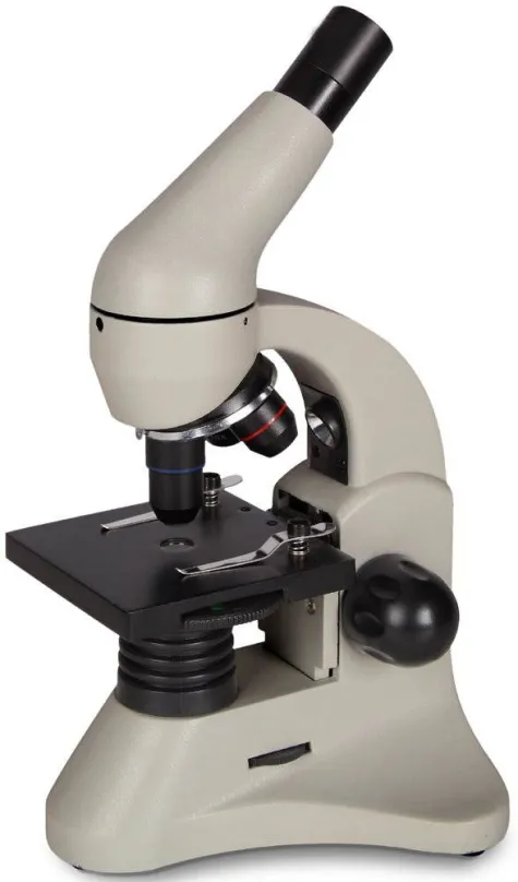 Mikroskop Levenhuk Rainbow 50L Plus Moonstone - sivý