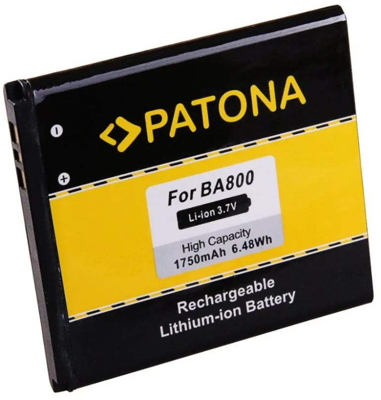 Batérie pre mobilný telefón Paton pre Sony Ericsson BA800 1750mAh 3,7V Li-Ion